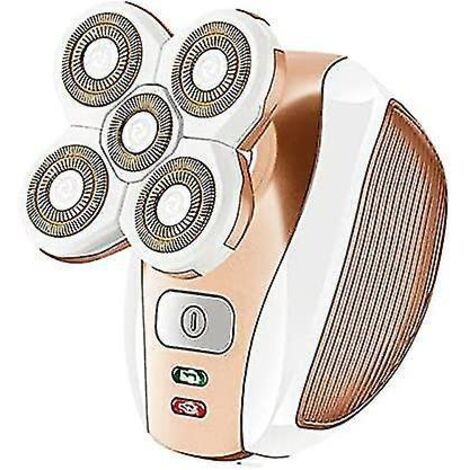 Rasoir électrique pour femmes - Rasoir rechargeable et indolore pour les jambes et le visage (1/5)