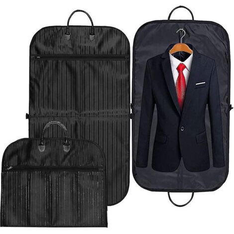 Housse de costume pliable et respirante, idéale pour les voyages. Cadeau inclus. (1/5)