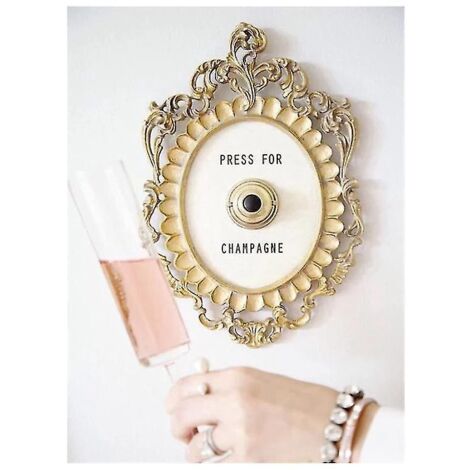 Sonnette Ring Mini : appuyez sur le bouton Champagne, appuyez sur la sonnette de porte pour le champagne. (1/5)