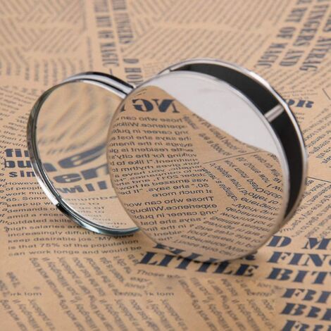 Loupe loupe 20x, loupe de poche portable et pliable, loupe de bureau compacte, loupe de bijouterie, loupe de lecture en métal, loupe oculaire (1/5)
