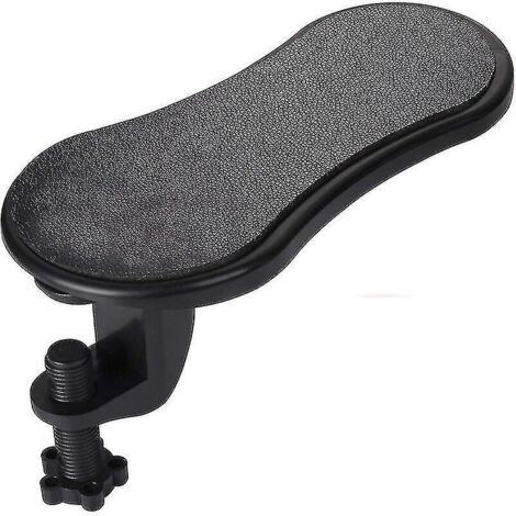 Repose-bras réglable pour ordinateur, repose-poignet ergonomique réglable, tapis de souris pour le soutien des bras, rallonge de bureau réglable pour accoudoirs (1/5)