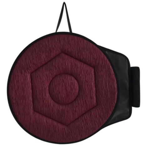 Coussin de siège pivotant et amovible, fin et flexible, pour conducteurs âgés et enceintes [gratuit] Diamond (1/5)