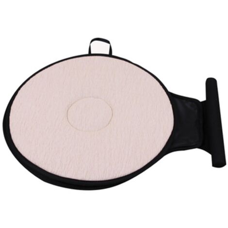 Coussin de siège pivotant et amovible, fin et amovible, pour conducteurs âgés et enceintes [gratuit] Beige Ring (1/5)