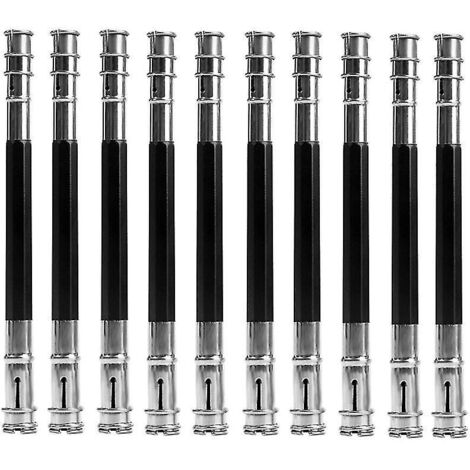 10 rallonges de crayon réglables pour crayons, outil de fixation pour crayons d'art scolaire (1/5)