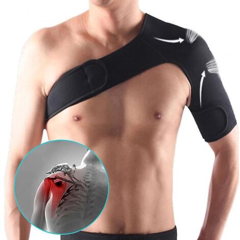Orthèse d'épaule pour soulager les douleurs articulaires, arthritiques et les luxations, orthèse d'épaule droite