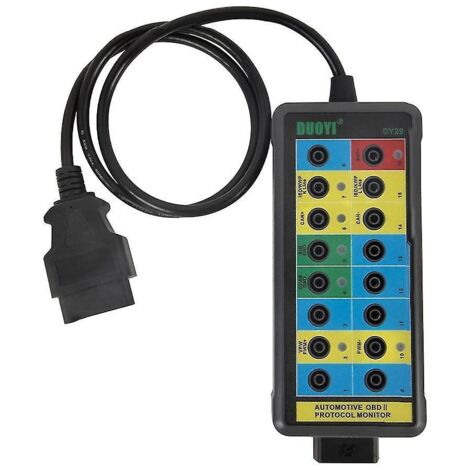 Boîtier de test d'interface OBD2 Duoyi Automotive - Détecteur de broches (1/5)