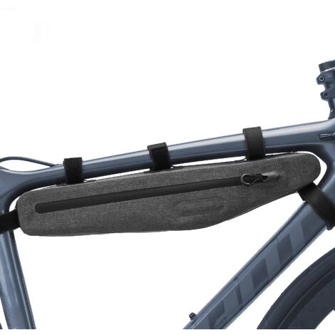 Sacoche de cadre de vélo, sacoche triangulaire étanche pour tube supérieur, sacoche de vélo 1,5 L, assortiment (1/5)