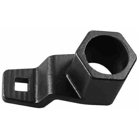 Clé à molette pour vilebrequin de voiture Bazhou - Outil de maintien de poulie de vilebrequin (1 pièce, noire) (1/4)