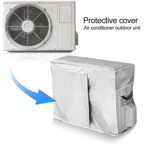 Housse étanche pour climatiseur 72 x 26 x 57 cm, compatible avec un climatiseur 1P de 90 x 30 x 60 cm. (1/3)