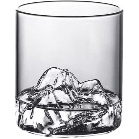 Verre à whisky de montagne japonais 200/300 ml, verre transparent polyvalent pour bar - 300 ml (1/5)