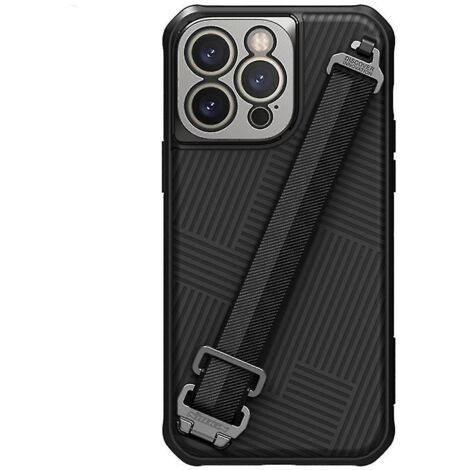 Coque mate antichoc pour iPhone 14 Plus/14 Pro Max - Noir (1/5)