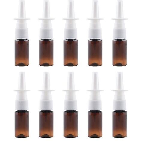 10 flacons de spray nasal vides (1/3)