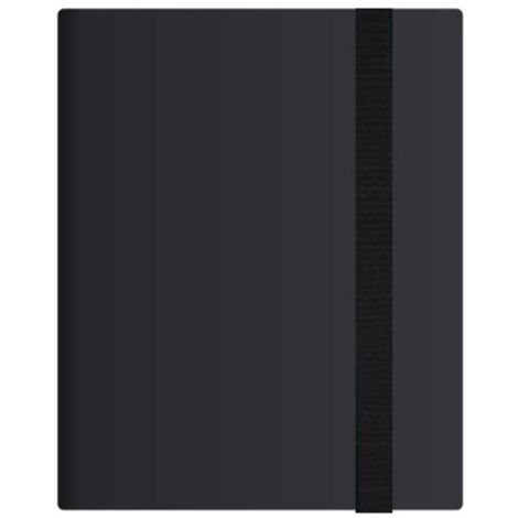 Classeur pour album de cartes à collectionner - Garder les classeurs fermés - Neuf compartiments - Noir (1/5)