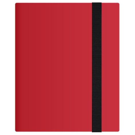 Classeur pour album de cartes à collectionner - Maintenir les classeurs fermés - Quatre compartiments - Rouge (1/5)