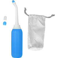 Bidonnette Postnatale Portable 500ml - Pulvérisateur Hygiénique Multifonction pour Soins Post-Accouchement, Bleu Paon