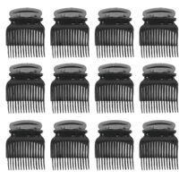 12 pinces à bigoudis chauffants pour cheveux, protection thermique, accessoire coiffure tendance pour femmes et filles