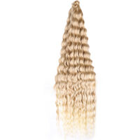 Perruque Ondulée 32in Extensions Cheveux Crochet Doux Confortable Respirant