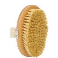 Brosse corporelle en bois de hêtre pour raffermir la peau, gommage profond et massage jambes et pieds