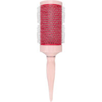 Brosse ronde anti-statique à ions négatifs pour séchage rapide et massage du cuir chevelu, peigne à frange nylon pour salon et maison, 26x5.7x5.7cm