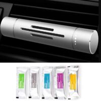 Parfum pour aérateur de voiture, désodorisant d'ambiance, parfum d'intérieur pour voiture avec 5 bâtonnets de parfum - taille unique - argent