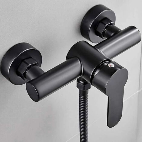 Ouylaf – Mitigeur thermostatique de douche mural – Acier inoxydable 304 – Finition chrome – Interrupteur G1/2 pour contrôle précis de la température