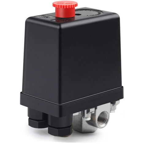 Ouylaf – Pressostat compresseur d'air 220V – Contrôle automatique de pression – Réduction rapide – Compatible avec compresseurs standards