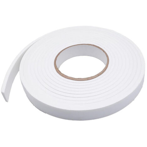 Ouylaf – Joint auto-adhésif pour fenêtres et portes – Bande d'étanchéité 10 m en EVA – Protection contre vent, bruit et insectes – Largeur 1 cm