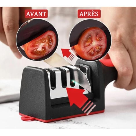 Affûteur De Couteaux Électrique, Guide Intégré Électrique à Grande