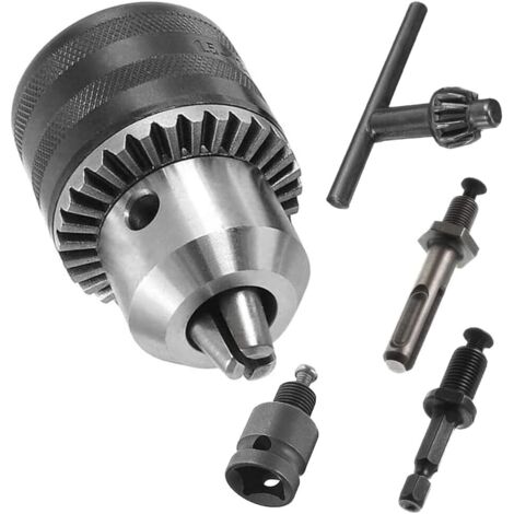 Ouylaf – Mandrin de perceuse 1,5-13mm – Broche filetée 1/2'-20UNF – Acier au chrome-vanadium – Changement rapide pour outils électriques