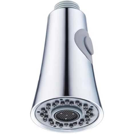 Douchette pour robinet, Tête de pulvérisation extractible, 2 modes de jet, Anti-éclaboussures, Pièces de rechangeAdaptée aux robinets d'évier de cuisine, OUYLAF (1/5)