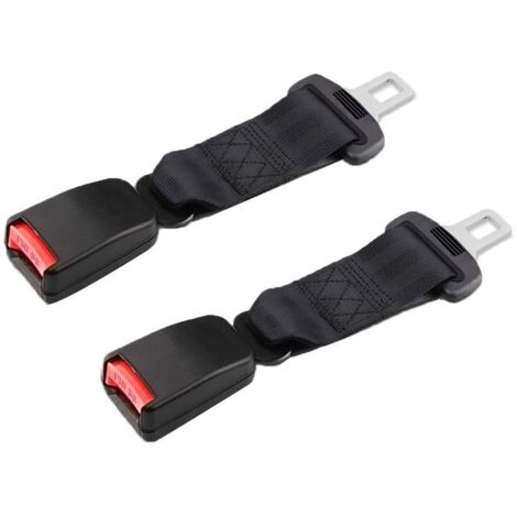 Adaptateur de ceinture de sécurité, rallonge 36 cm, adapté à la plupart des voitures (pack de 2), OUYLAF