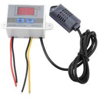 Regolatore di commutazione igrometro digitale 220V Sensore di umidità XH-W3005 Regolatori di temperatura 099% RH Uscita diretta (220V), OUYLAF