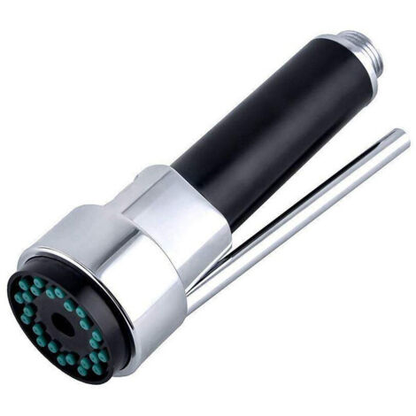 Rociador de grifo de cocina de latón, rociador de fregadero de cocina, rociador mezclador retráctil, reemplazo para rociador de grifo extensible, cromado, G1/2, OUYLAF
