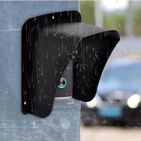 Cubierta de intercomunicador a prueba de lluvia, fácil de instalar, impermeable y a prueba de polvo, para entrada, garaje o cualquier espacio al aire libre, OUYLAF (1/5)