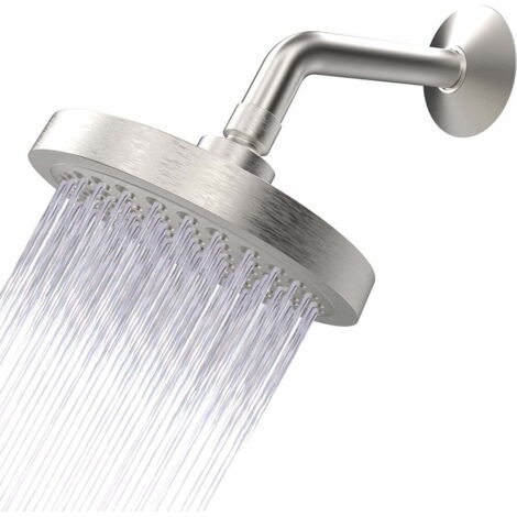 Zamery – Pommeau de douche à LED carré 80cm x 40cm – Noir mat – Buse en silicone anti-calcaire – Installation facile – Douche pluie haute pression - 80CM40CM