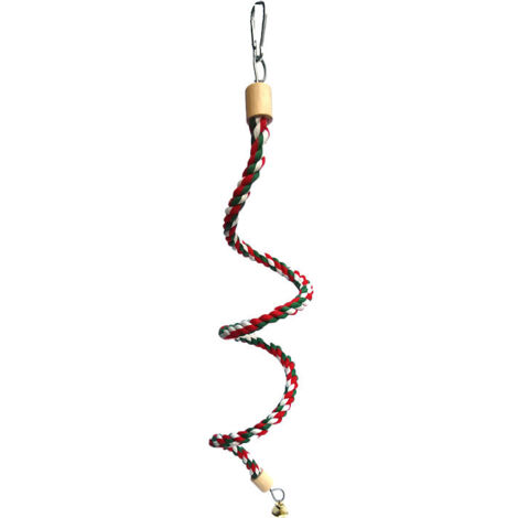 Oiseau Escalade Jouet/Coton Spirale -50cm (1/3)