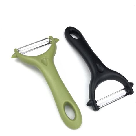 2 PCS Econome Legumes,Epluche Legume, Eplucheur lLegumes,Vegetable Peeler, Epelucheur Légume Spaghetti,Éplucheur,Eplucheur Pomme De terre,Potato Peeler,Pèle Légumes,Epucheur Legumes,Économe à Dents(No (1/5)
