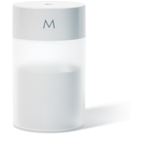 260ML Humidificateur d'air à ultrasons Mini diffuseur d'aromathérapie Portable Pulvérisateur USB Huile Essentielle Atomiseur Maison Voiture LED Lumière 1pc (Blanc) (1/5)