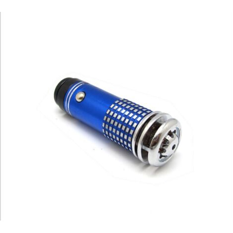 4 couleurs purificateur d'air de bord mini air de bord purificateur d'ions négatifs barre d'oxygène à bord Élimination de l'odeur de formaldéhyde 1pcs (bleu) (1/5)