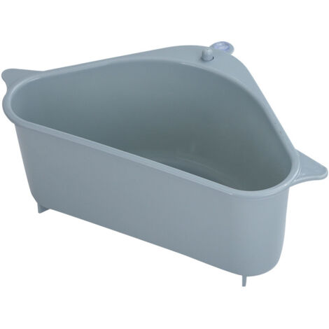 Éponge à vaisselle polyvalente égouttoir en plastique cuisine étagère de rangement 1 pièces (bleu) (1/5)