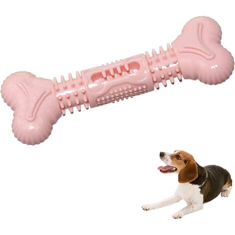 Jouet pour Chien, Nettoyage des Dents en Caoutchouc Naturel Jouet à Mâcher pour Moyens et Petits Chiens Pas pour Les Chiens Agressifs (1/5)