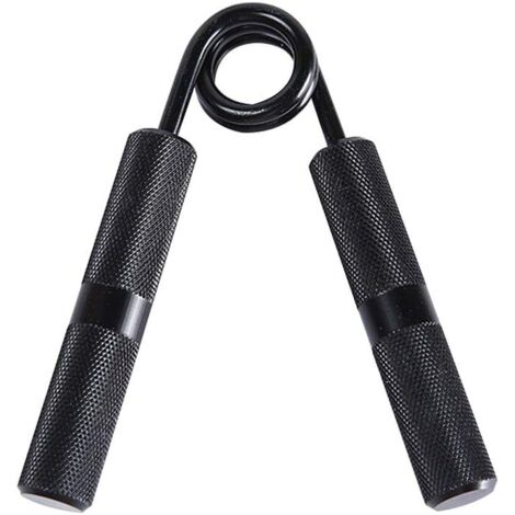 Équipement d'entraînement de force de doigt avec poignée métallique d'avant - bras - Renforcement de poignet / force de préhension - convient pour le gymnase - portable - 150lbs / 68kg - (ensemble noi (1/5)