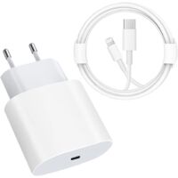 Chargeur rapide 20W PD pour iPhone 14 et plus