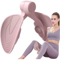 Hip Trainer Exerciseur, Entraîneur de Muscle pelvien, Entraîneur Intérieur de Cuisse pour Les Fesses de Femmes/Correction De Muscle Pelvien Serrage/entraînement Post(rose)