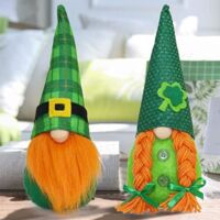 Décorations de la Saint - Patrick décorations de la Saint - Patrick nains de la Saint - Patrick décorations de la Saint - Patrick 2pcs (hommes, femmes)