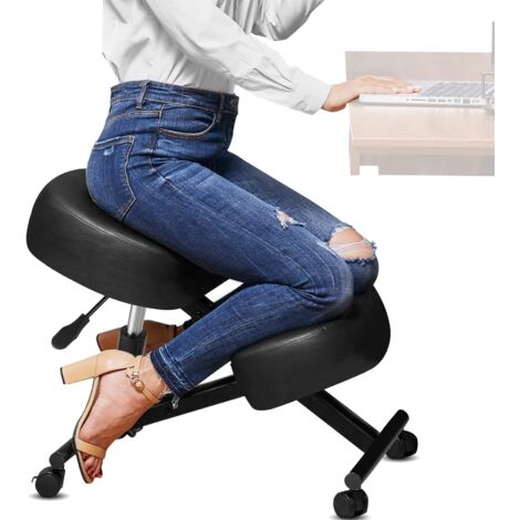 (Amélioration Et Épaississement) Chaise Genou, Ergonomique, Réglable, Correcteur De Posture, Chaise Orthopédique Pour La Maison Et Le Bureau (1/5)