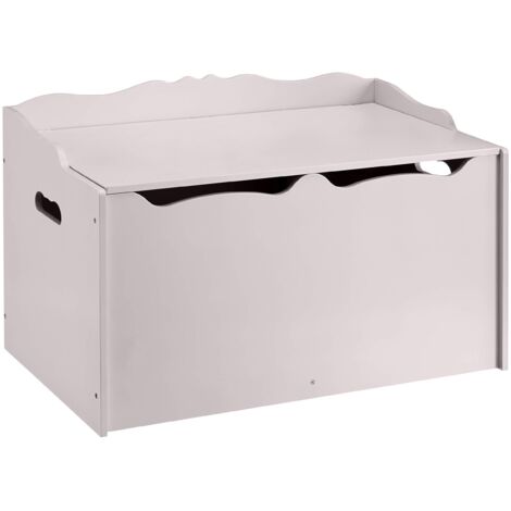 Boîte À Jouets En Bois, Gris,76.2 X 45.7 X 48.3 Cm (1/5)