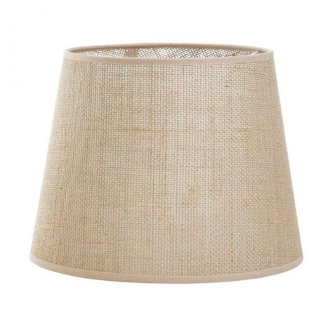 Abat Jour A Tuestilo Mur Rond Jute Beige Novolux Éclairage A26e - 004 - Hc