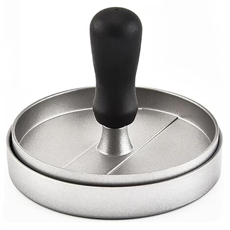 Moule À Viande Pour Barbecue, 13 Cm, Moule Rond En Acier Inoxydable Pour Presse À Viande Pour Hamburger (1/5)