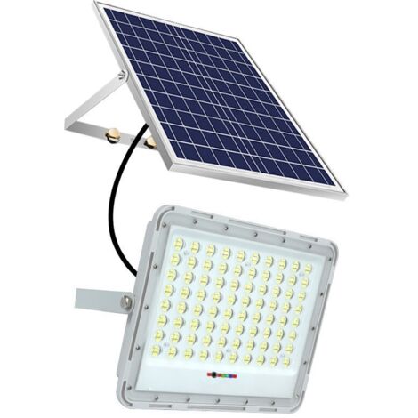 Lampe solaire extérieure haute puissance, panneau solaire haute efficacité, 100W à 400W, sans électricité (1/2)